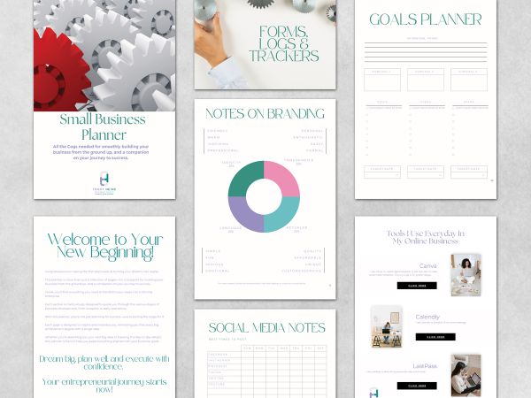 Small Business Launch Planner Product Image | Trudy Heins