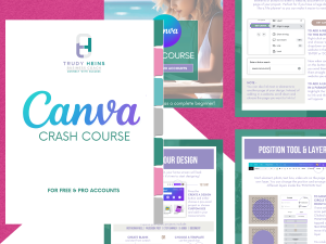 Canva Crash Course | Trudy Heins | Business and Money Coach