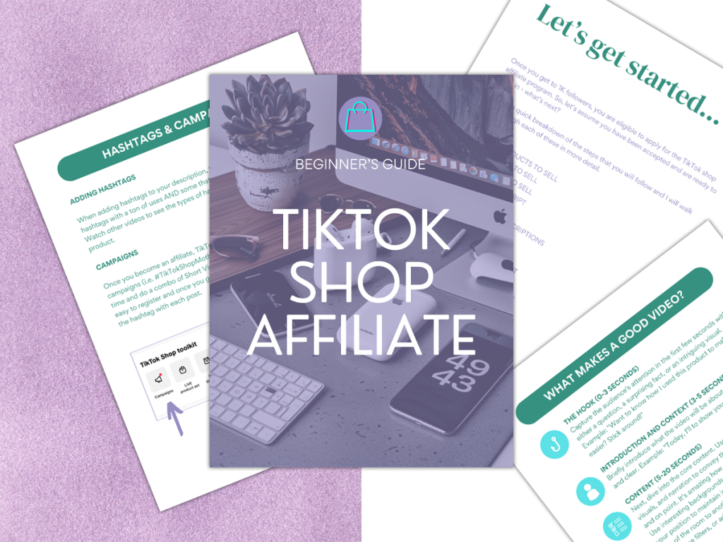 Beginners Guide to TikTok Shop Affiliate | Trudy Heins | Business and Money Coach